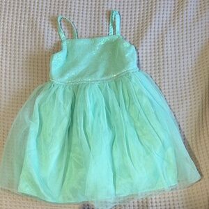 Mint Green Tulle Dress
